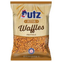 Utz Pretzels, Butter, Waffles - 16 Ounce 