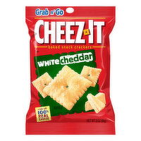 Cheez-It Baked Snack Crackers, White Cheddar