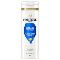 Pantene Shampoo, Repair & Protect - 12 Fluid ounce 