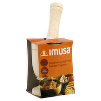 Imusa Mortar & Pestle, Small, Wood Madera - 1 Each 