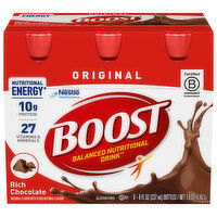 Boost Balanced Nutritional Drink, Rich Chocolate, Original