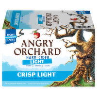 Angry Orchard Hard Cider, Crisp Light - 6 Each 