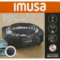 Imusa Single Burner, Electric - 1 Each 