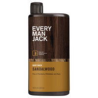 Every Man Jack Sandalwood Body Wash - 16.9 Fluid Ounce