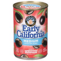 Early California Olives, Ripe, Pitted, Medium - 6 Ounce 