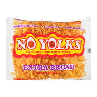 No Yolks Egg White Pasta, Extra Broad, Enriched ( 12 oz ) - 12 Ounce 