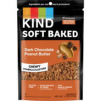 Kind Granola Clusters, Dark Chocolate Peanut Butter, Chewy, Soft Baked - 11 Ounce 