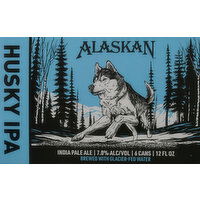 Alaskan Beer, Husky IPA - 6 Each 