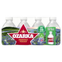 Ozarka Spring Water, 100% Natural - 12 Each 