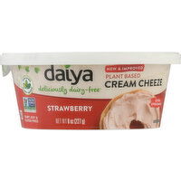 Daiya Cream Cheeze, Dairy-Free, Strawberry - 8 Ounce 