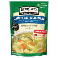 Bear Creek Country Kitchens Soup Mix, Chicken Noodle Flavored, Family Size - 8.4 Ounce 