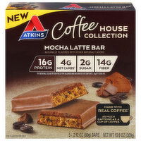 Atkins Bar, Mocha Latte - 5 Each 