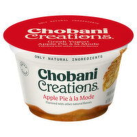 Chobani Yogurt, Greek, Apple Pie a La Mode