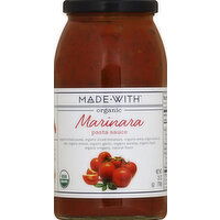 Made With Pasta Sauce, Organic, Marinara - 25 Ounce 