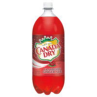 Canada Dry Ginger Ale, Cranberry - 2.1 Quart 