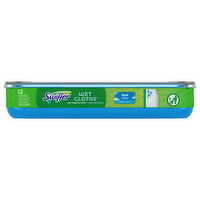 Swiffer Wet Mopping Cloths, Fresh Scent - 12 Each 