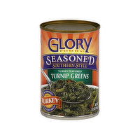 Glory Foods Seasoned Southern Style - Turnip Greens, Turkey Flavored