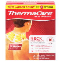 ThermaCare Heatwraps, Neck, Wrist & Shoulder, Air-Activated, One-Time Use - 4 Each 