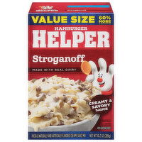 Hamburger Helper Stroganoff, Creamy & Savory Sauce, Value Size - 10.2 Ounce 