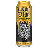 Liquid Death Iced Tea, Grim Leafer - 19.2 Fluid ounce 