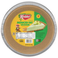 Keebler Ready Crust, Reduced Fat, Graham, 9 Inch - 6 Ounce 