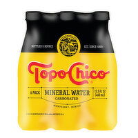 Topo Chico  Mineral Water Bottles - 15.5 Fluid ounce 