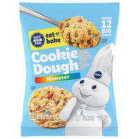 Pillsbury Cookie Dough, Monster - 16 Ounce 