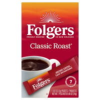 Folgers Coffee, Instant, Classic Roast - 7 Each 