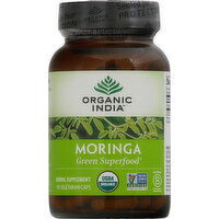 Organic India Moringa, Vegetarian Caps - 90 Each 