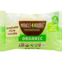 Miracle Noodle Noodles, Organic, Spaghetti Style - 7 Ounce 