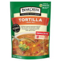 Bear Creek Country Kitchens Soup Mix, Tortilla, Family Size - 7.9 Ounce 