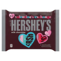 Hershey's Milk Chocolate, Valentine's Exchange, Full Size - 6 Each 