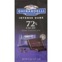 Ghirardelli Dark Chocolate, 72% Cacao - 4.1 Ounce 