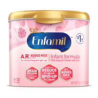 Enfamil It's not uncommon for babies to spit up frequently as their digestive systems develop. Sometimes a change In formula can make all the difference. A.R. Is clinically proven* to reduce frequent spit-up. - 19.5 Ounce 