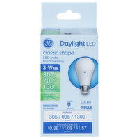 GE Light Bulbs, LED, Daylight, Classic Shape - 1 Each 