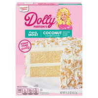 Dolly Parton's Cake Mix, Coconut Flavored - 15.25 Ounce 