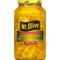 Mt Olive Pickles, Mild Banana Pepper Rings - 32 Ounce 