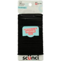 Scunci Elastics, Medium Hold - 30 Each 