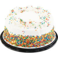 Fresh 8 Inch Double Layer Confetti Cake