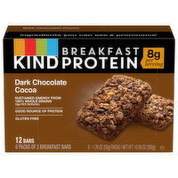 Kind Breakfast Bars, Dark Chocolate Cocoa