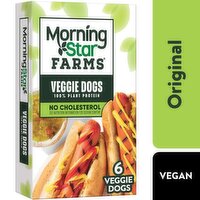 MorningStar Farms Plant Based Veggie Dogs, Original