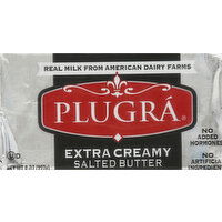 Plugra Butter, Salted, Extra Creamy