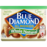 Blue Diamond Almonds, Whole Natural - 6 Ounce 