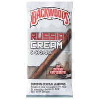 Backwoods Cigars, Russian Cream - 5 Each 