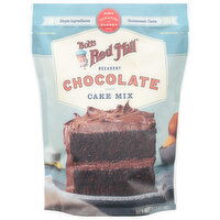 Bob's Red Mill Cake Mix, Decadent Chocolate - 15.5 Ounce 