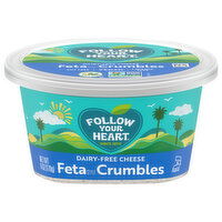 Follow Your Heart Cheese Crumbles, Dairy-Free, Feta Style - 6 Ounce