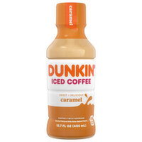 Dunkin' Iced Coffee, Caramel - 13.7 Fluid ounce 