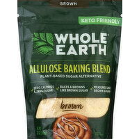 Whole Earth Sugar Alternative, Plant-Based, Brown, Allulose Baking Blend - 12 Ounce 