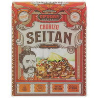 Upton's Naturals Seitan, Vegan Crumbles, Chorizo - 8 Ounce 