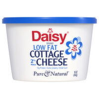 Daisy Cottage Cheese, Low Fat, Small Curd, 2% Milkfat - 16 Ounce 